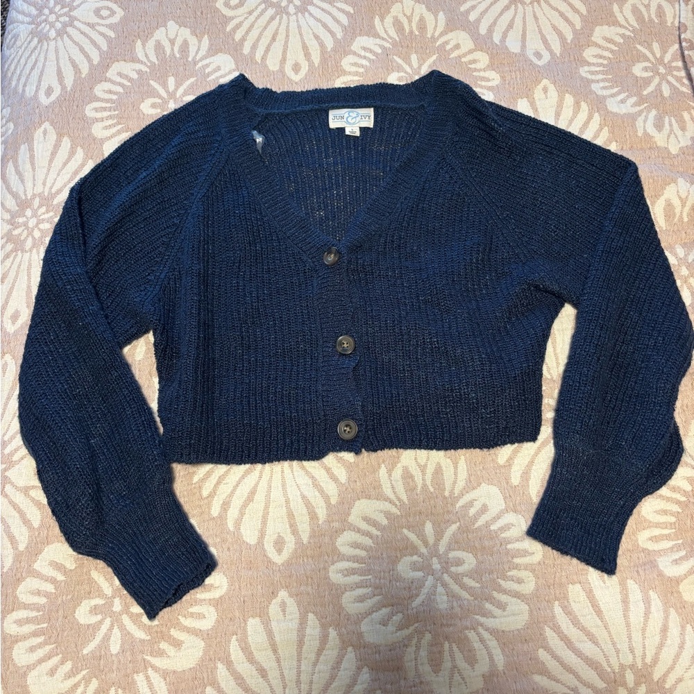 Francesca's Cropped Cardigan